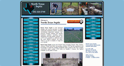 Desktop Screenshot of northtexasaerobicseptic.com